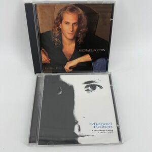 Michael Bolton CD Lot The One Thing & Greatest Hits 1985-1995 90s Bundle Pop